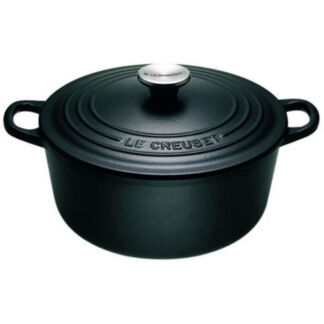 Le Creuset Кастрюля / жаровня 22 см, черный Le Creuset