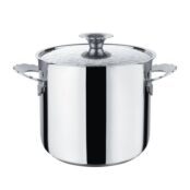 Alessi Кастрюля 24 см 8,5 л металлик Dressed Alessi фото 2