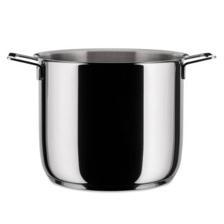 Alessi Кастрюля 20 см 5 л металлик Pots & Pans Alessi