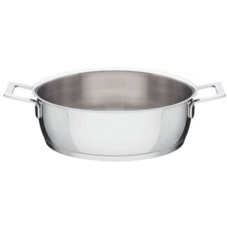 Alessi Кастрюля с двумя ручками 24 см 3,4 л металлик Pots & Pans Alessi