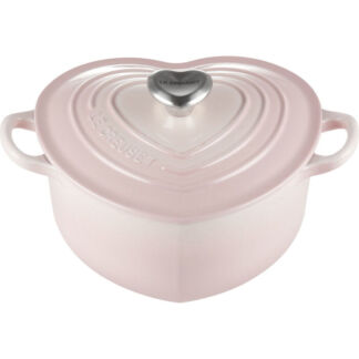 Le Creuset Жаровня 20 см/1,9 л Shell Pink Heart Le Creuset