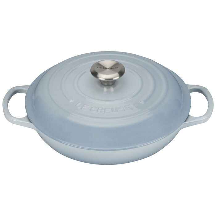 Le Creuset Сковорода-жаровня чугунная 26 см, голубой Le Creuset фото 1