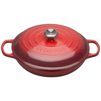 Le Creuset Сковорода-жаровня чугунная 30 см, вишневый Le Creuset