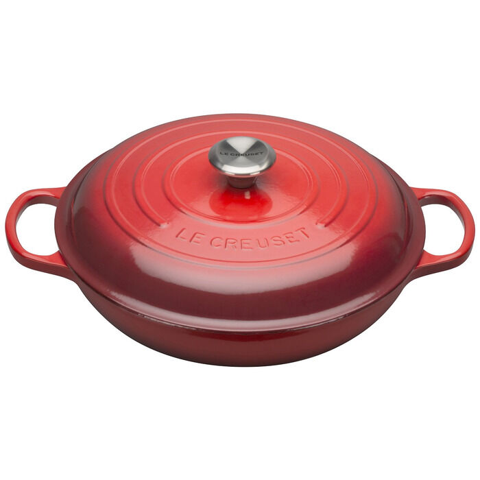 Le Creuset Сковорода-жаровня чугунная 30 см, вишневый Le Creuset фото 1