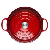 Le Creuset Сковорода-жаровня чугунная 30 см, вишневый Le Creuset фото 3