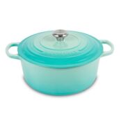 Le Creuset Кастрюля / жаровня с крышкой 22 см Cool Mint Le Creuset фото 1