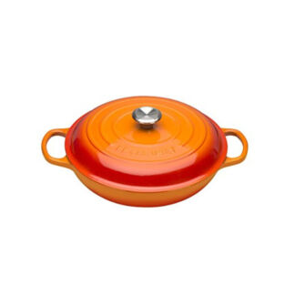 Le Creuset Сковорода-жаровня чугунная 30 см, оранжевый Le Creuset