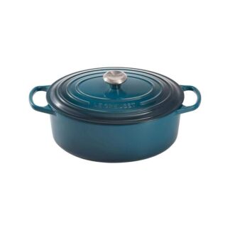 Le Creuset Гусятница / жаровня 31 см с крышкой Deep Teal Le Creuset