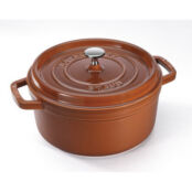 Staub Кокот круглый 22 см, корица Staub фото 1