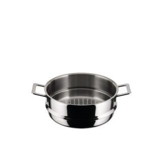 Alessi Паровая вставка 24 см металлик Pots & Pans Alessi