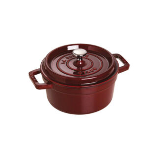 Staub Кокот круглый 22 см, гранатовый Staub