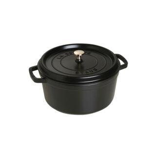 Staub Кокот круглый 26 см, черный Staub