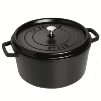 Staub Кокот круглый 30 см, черный Staub