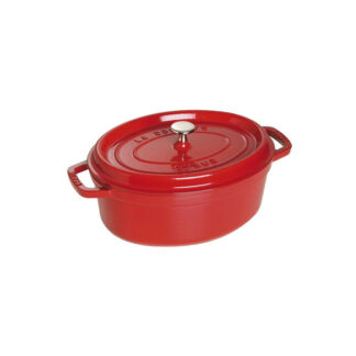 Staub Кокот овальный 29 см, вишневый Staub