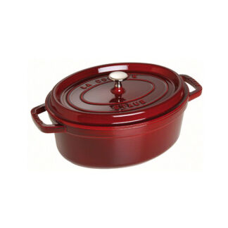 Staub Кокот овальный 31 см, вишневый Staub