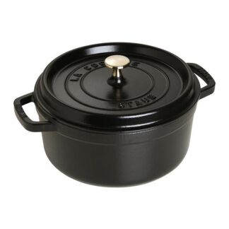 Staub Кокот круглый 18 см, черный Staub