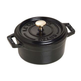 Staub Кокот круглый 10 см, чёрный Staub