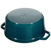 Staub Кокот круглый 24 см, бирюзовый Staub фото 3