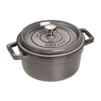 Staub Кокот круглый 20 см, серый Staub