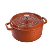 Staub Кокот круглый 28 см, корица Staub фото 1