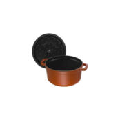 Staub Кокот круглый 28 см, корица Staub фото 2