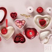 Le Creuset Блюдо сервировочное глубокое 30 см Cerise Heart Le Creuset фото 4