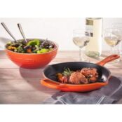 Le Creuset Сковорода чугунная 23 см, оранжевая Le Creuset фото 2