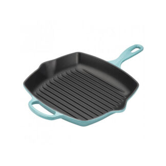 Le Creuset Сковорода гриль квадратная 26 см Karibik Le Creuset