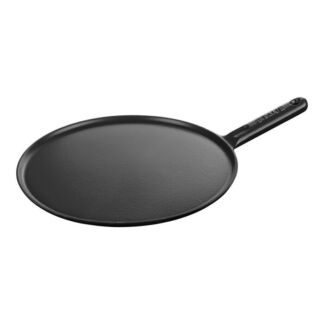 Staub Сковорода для блинов с лопаткой и распределителем теста 30 см Black S