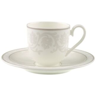 Villeroy & Boch Кофейная пара для эспрессо 0,10 л Gray Pearl Villeroy & Boc