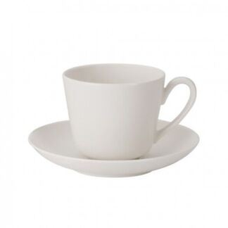 Villeroy & Boch Кофейная пара для эспрессо / мокко 0,10 л Twist White Ville