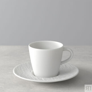 Villeroy & Boch Кофейная пара 220 мл Blanc Manufacture Rock Villeroy & Boch