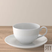 Villeroy & Boch Чашка с блюдцем для кофе с молоком 400 мл Royal Villeroy & фото 1