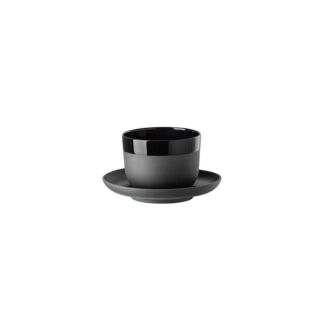 Rosenthal Чашка для эспрессо 0,210 л с блюдцем 12,8 см Schwarz Cappello Ros