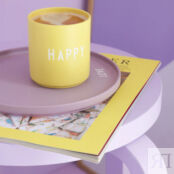 Design Letters Кружка "Happy" 0,25 л Yellow Favourite Design Letters фото 5