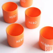 Design Letters Кружка "Hero" 0,25 л Orange Favourite Design Letters фото 4