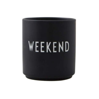 Design Letters Кружка "Weekend" 0,25 л Black Favourite Design Letters