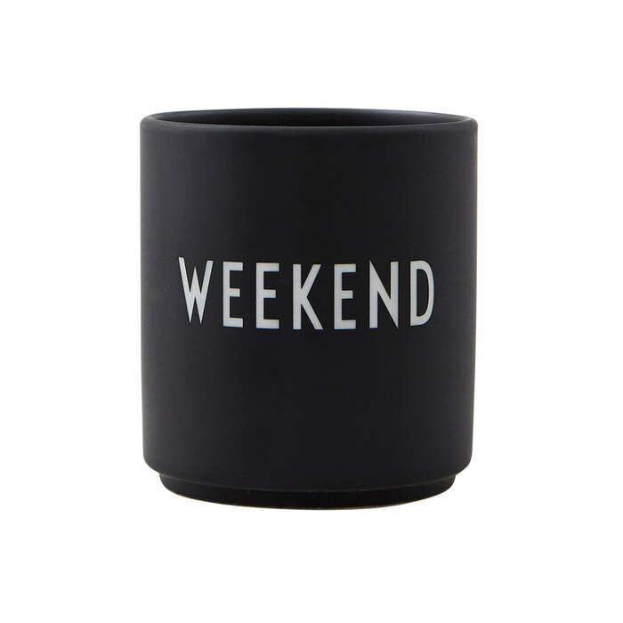 Design Letters Кружка "Weekend" 0,25 л Black Favourite Design Letters фото 1