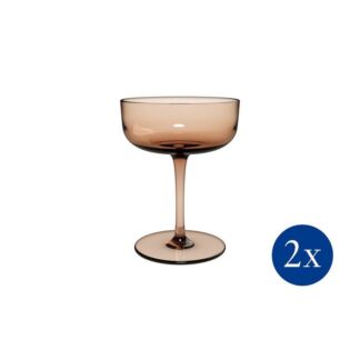 Villeroy & Boch Набор из 2 бокалов для шампанского/десерта 0,1 л Clay Like