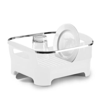 Umbra Подставка для посуды 40x19x34,3 см белая Basin Dish Rack Umbra