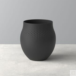 Villeroy & Boch Ваза 18 см Black Perle Manufacture Collier Villeroy & Boch