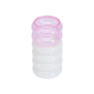 Design Letters Ваза/подсвечник 13,5 см Pink Bubble Design Letters
