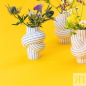 Rosenthal Ваза 12 см Blueberry Stripes Node Rosenthal фото 4