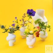Rosenthal Ваза 12 см Blueberry Stripes Node Rosenthal фото 5