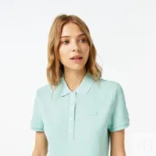 Женское поло Lacoste Slim Fit из эластичного хлопка фото 5