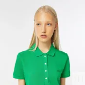 Женское поло Lacoste Slim Fit из эластичного хлопка фото 5