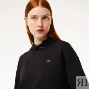 Женская толстовка Lacoste Loose Fit с капюшоном фото 3