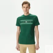 Мужская футболка Lacoste из хлопка фото 1