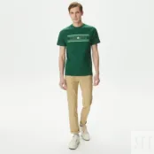 Мужская футболка Lacoste из хлопка фото 3