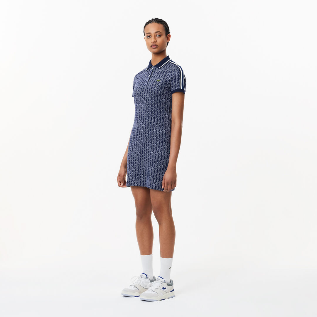 Платье Lacoste Slim Fit с поло-воротником фото 1